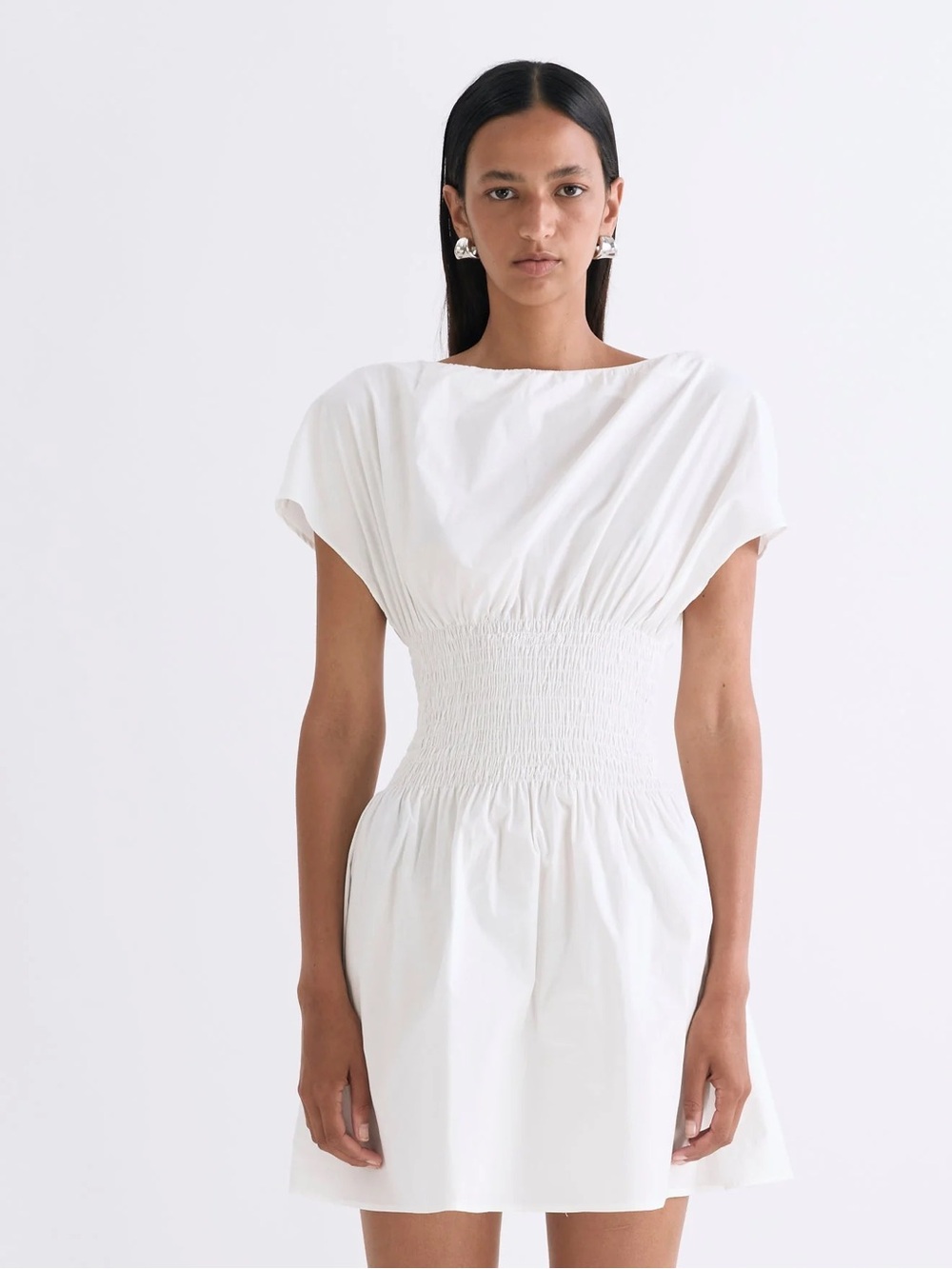 NWT ANNA QUAN Emily-Mae Mini Dress in White / Swan 🤍